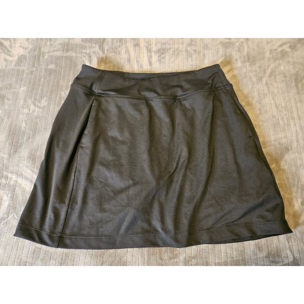 Title Nine Black Athletic Skort with Pockets and Built-in Shorts Womens Size M